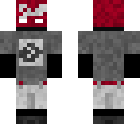 dinosaur-era ace (monochrome w red accents)