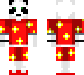 panda na wakacjach