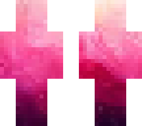 pink galaxy skin