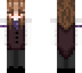 short hair girl (purple ver)