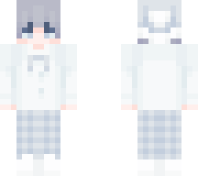 white blue