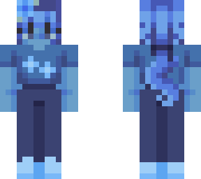 . a very blue persona .