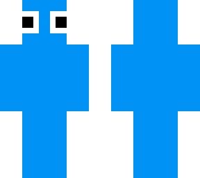 blue man