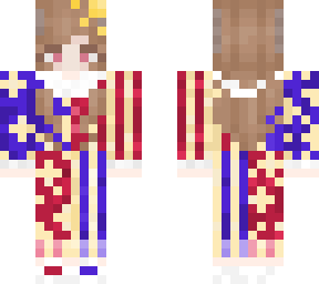 cute ram girl with jester outfit - saturated