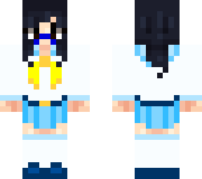 irl kim's sm school uniform (ponytail, 4px)