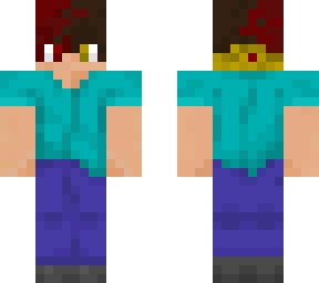 merged the two mc skins i saw cxde steve