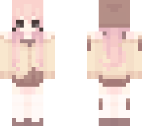 pink hair girl
