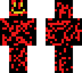 black-red skin