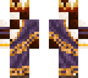 chess toga with crown