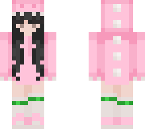 female pink & green dino match