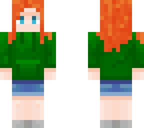 hoodie and jorts (variant)