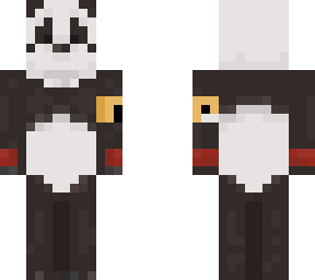 panda red gloves