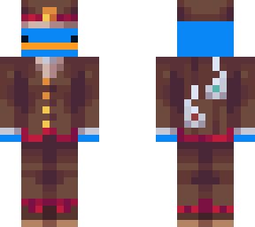platypus with a costume