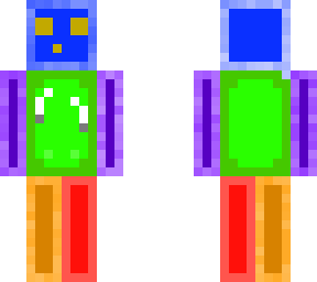 rainbow slime w/ jacket