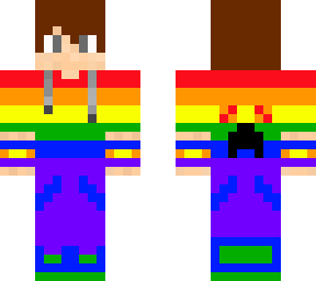 time eystreem with pride month clothes (day 19 skin