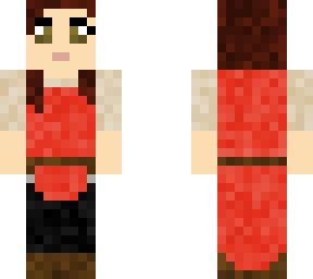 updated orange dress