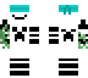 white happy guy with cyan blindfold