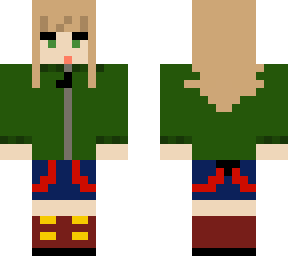 blonde skingirl