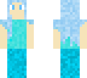 blue girl