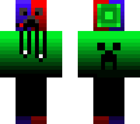 creeper red x bley