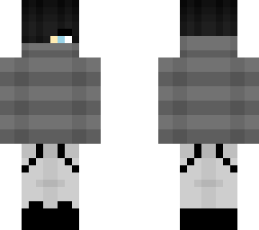 male - striped sweater - mask - chains