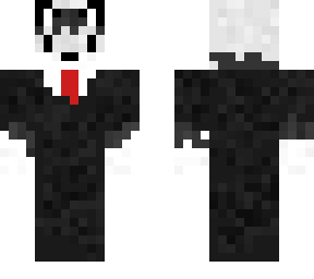 marble fox wearing suit