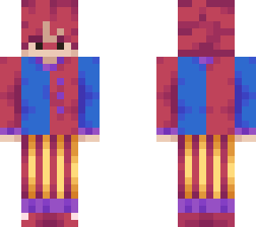 me in my clown costume