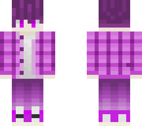 purple skin with purple jordan first version