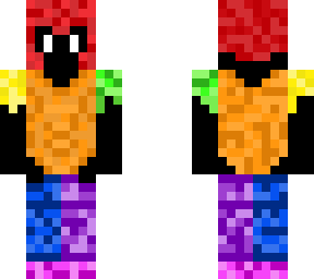 rainbow netherite armor