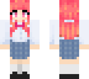 school girl magic pink