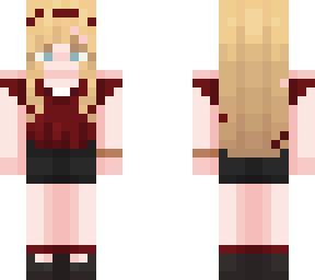 fai haegan (red shirt dress)