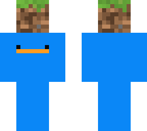 platypus holding a block