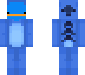 platypus with a stitch costume