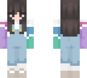 rainbow overalls