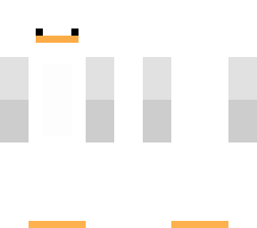 white duck with nest