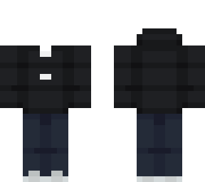black hoodie