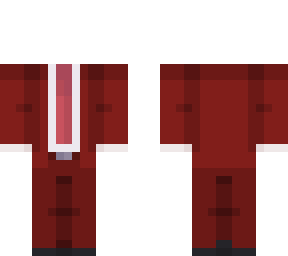 red suit