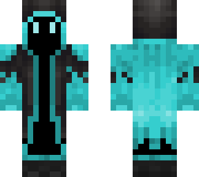 cyan cloaked