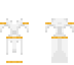 white goddess dress