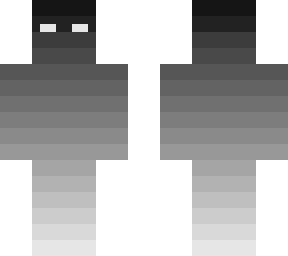 black white