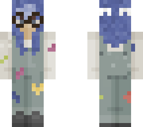 cute overall girly blue