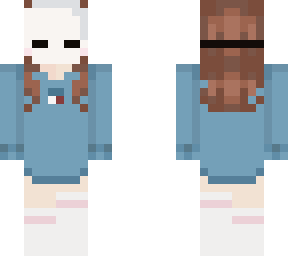 girl with cute mask :>