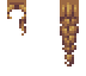 long rustic braid hb caramel