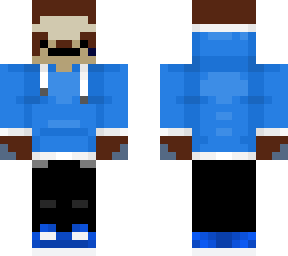 sloth w blue hoodie (but w improved pants)