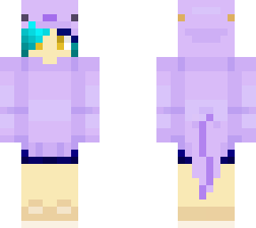 summer axolotl girl!