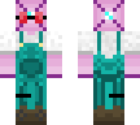 cool purple faceless dude with a knife strapped to his leg