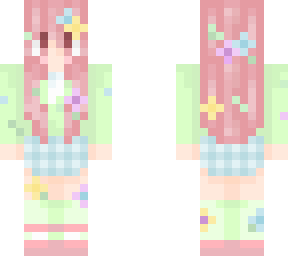 girl with lots of flower