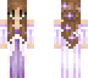 purple flower maiden