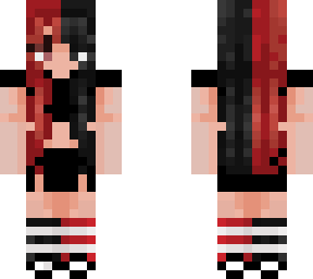 red n black .