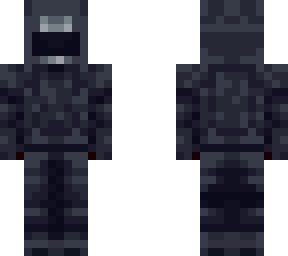 slim armored cultist - halo spartan mask (bedrock)